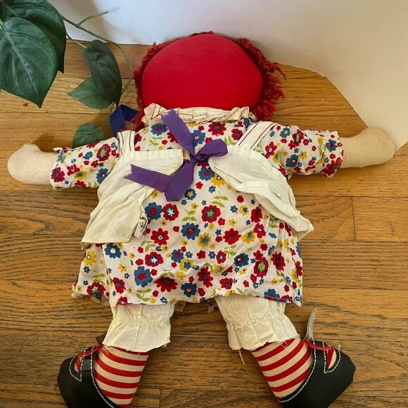 Knickerbocker "Teach and Play" Raggedy Ann Vintage 60s - Picture 3 of 16